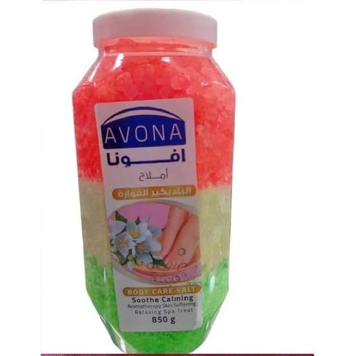 EVONA Dead Skin Exfoliator Salts - Exfoliant - Foot Exfoliator - Pedicure Salts - Image 1